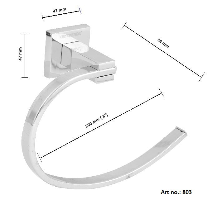 Towel Ring Square Deluxe