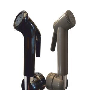 Health Faucet Premium / Elegant Black / Grey with Hook