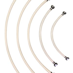 PVC Connection Pipe Ivory with SS Nuts