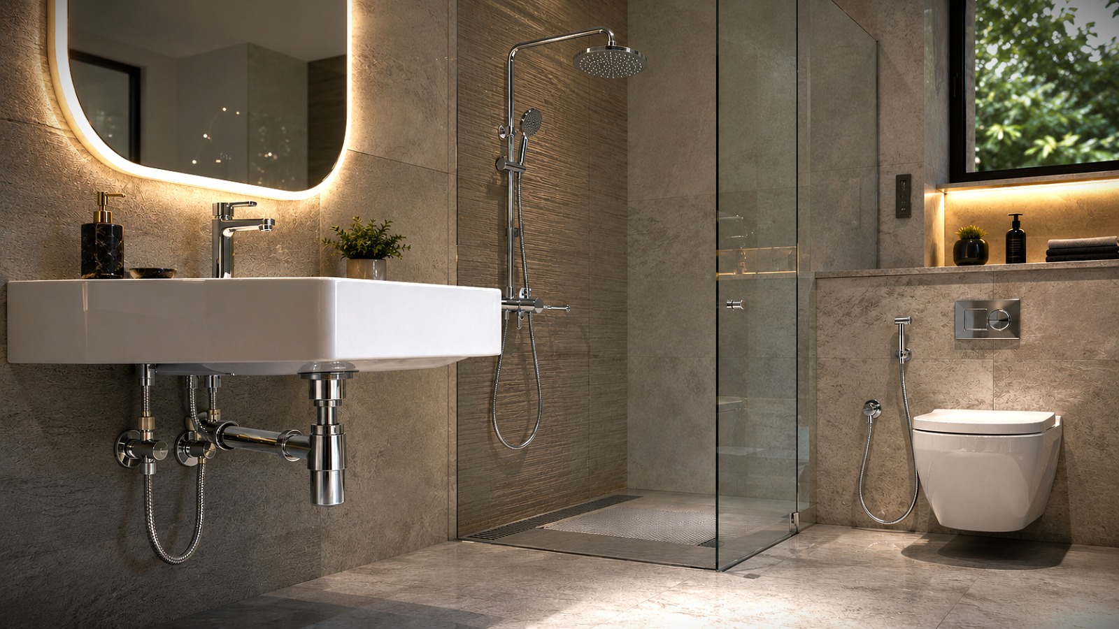 Shoppable bathroom